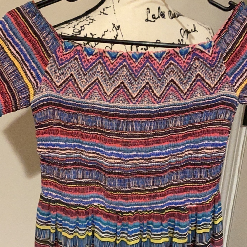 Free the Roses Romper with Skirt Overlay Size Small - Picture 3 of 8